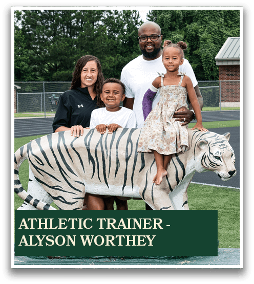 ATHLETIC TRAINER ALYSON WORTHEY