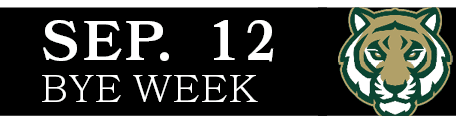 BYE WEEK,SEP. 1