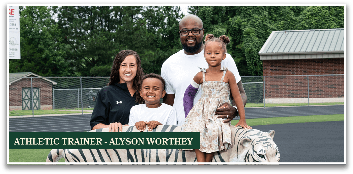 ATHLETIC TRAINER ALYSON WORTHEY