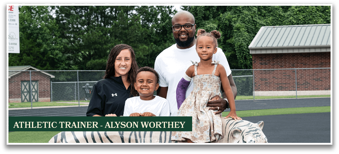ATHLETIC TRAINER ALYSON WORTHEY