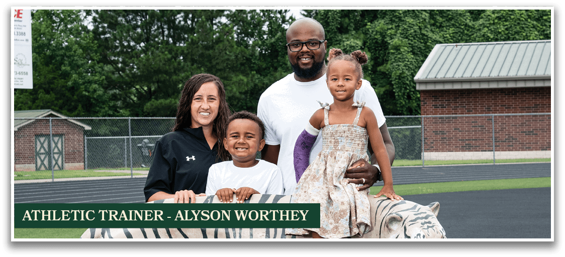 ATHLETIC TRAINER ALYSON WORTHEY