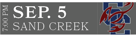 SAND CREEK,SEP. 5,7:00 P