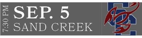 SAND CREEK,SEP. 5,7:30 P