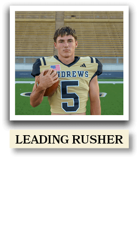 Beau Hudson,LEADING RUSHE