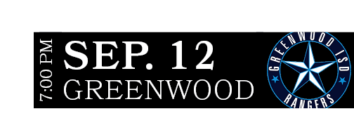 GREENWOOD,SEP. 12,7:00 P