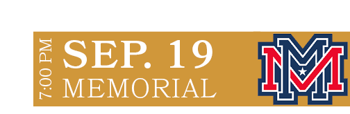 MEMORIAL,SEP. 19,7:00 P