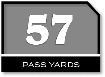 57,PASS YARD