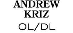 Andrew Kriz OL/DL