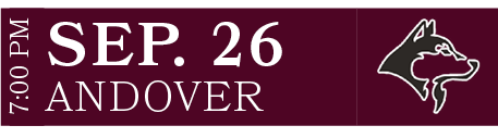 ANDOVER,SEP. 26,7:00 P