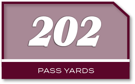 202,PASS YARD