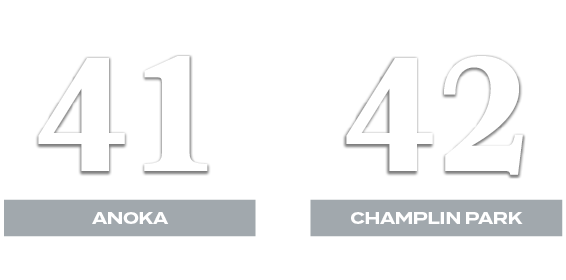 42,41,CHAMPLIN PARK,ANOKA