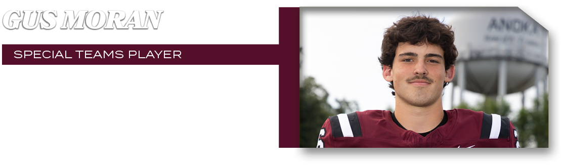 SPECIAL TEams PLAYER,6 KICKOFFS FOR 152 TOTAL YDS,GUS MORA