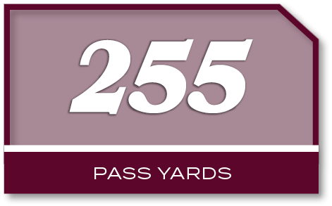 255,PASS YARD