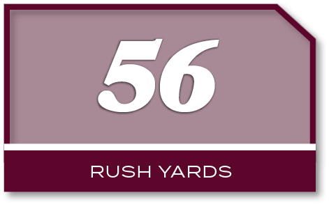 56,RUSH YARD