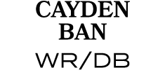 Cayden Ban WR/DB