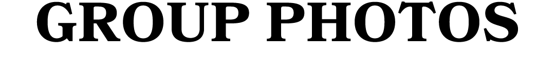 GROUP PHOTOS