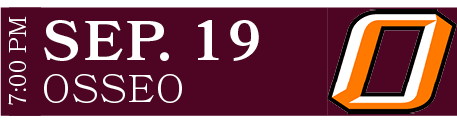 OSSEO,SEP. 19,7:00 P