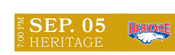 HERITAGE,SEP. 05,7:00 P