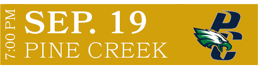 PINE CREEK,SEP. 19,7:00 P