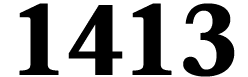 1413