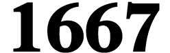 1667