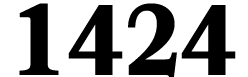 1424