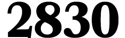 2830