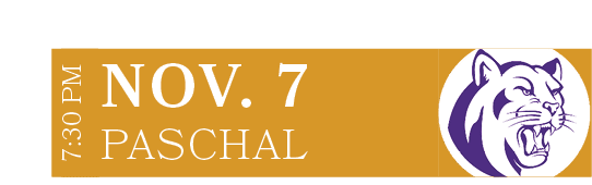 PASCHAL,NOV. 7,7:30 P