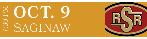 SAGINAW,OCT. 9,7:30 P