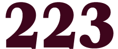 223 