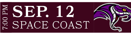 SPACE COAST,Sep. 12,7:00 P