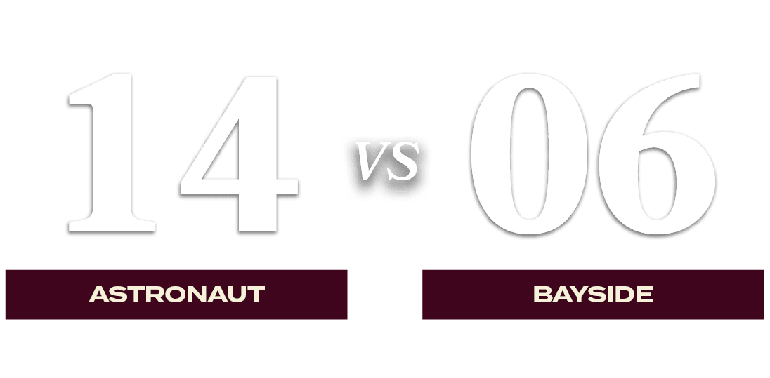 06,14,VS,BAYSIDE,ASTRONAU