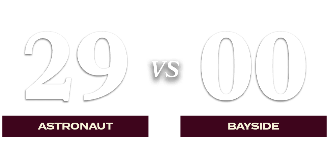 00,29,VS,BAYSIDE,ASTRONAU