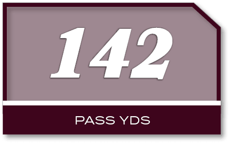 142,PASS YD