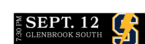 GLENBROOK SOUTH,SEPT. 12,7:30 P