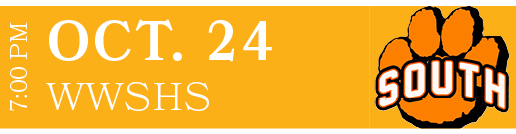 WWSHS,OCT. 24,7:00 P
