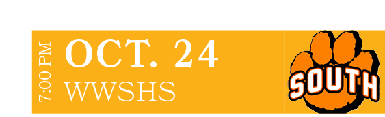 WWSHS,OCT. 24,7:00 P