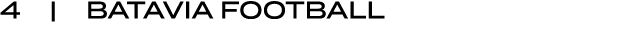 4 | BATAVIA FOOTBALL
