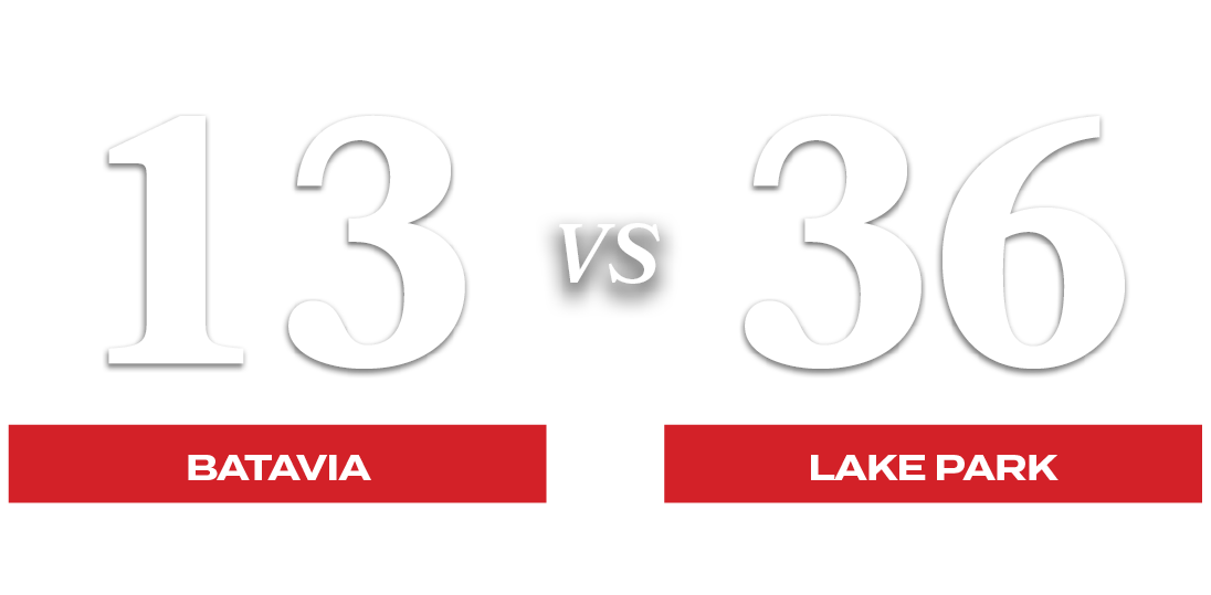 36,13,VS,lake park,batavi