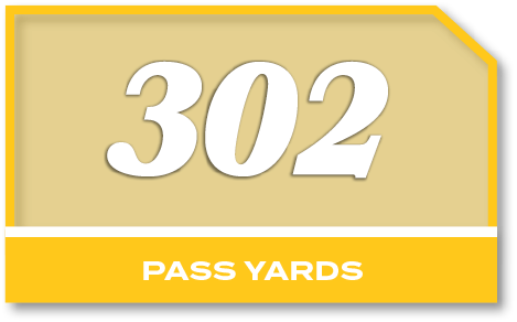 302,PASS YARD