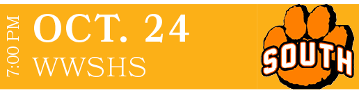 WWSHS,OCT. 24,7:00 P
