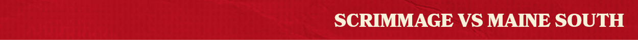 scrimmage vs maine sout