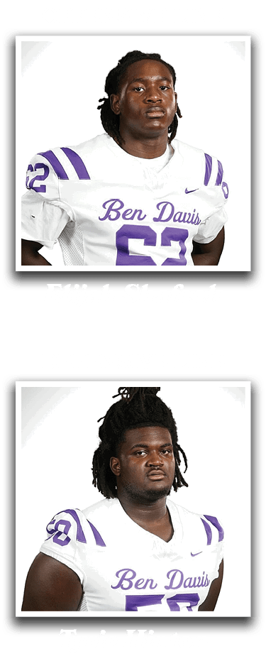 Tyric Hinton,Defensive Line,Elijah Shafeek,Offensive Lin