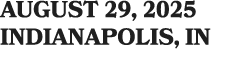 AUGUST 29, 2025 indianapolis, in