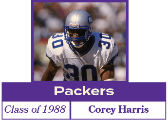 Corey Harris,Class of 1988,Packer