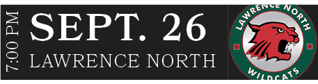 LAWRENCE NORTH,SEPT. 26,7:00 P