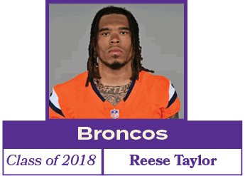 Reese Taylor,Class of 2018,Bronco
