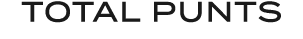 TOTAL PUNTS