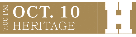 HERITAGE,OCT. 10,7:00 P