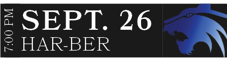 HAR BER,SEPT. 26,7:00 P